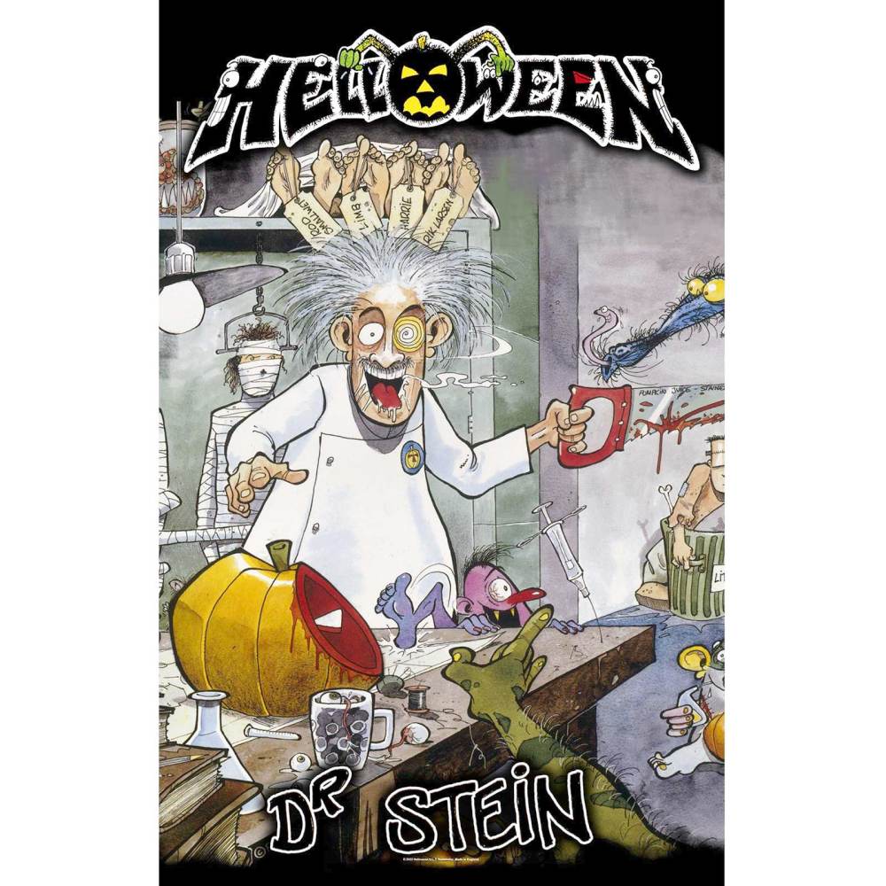 Helloween - Dr. Stein Textiel Poster - Multicolours
